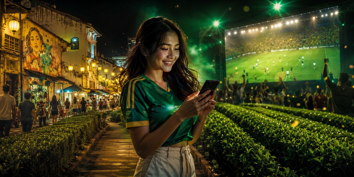 Pertaruhan bola sepak Pulau Pinang dengan antara muka gaya Melayu
